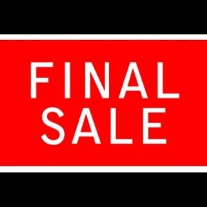 Final Sale 🌸Taking everything to Goodwill!!! 🌸